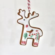 Load image into Gallery viewer, Gingerbread Reindeer Decoration Set
