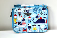 Load image into Gallery viewer, Nautical Children&#39;s PVC Lunchbag

