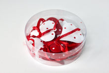 Load image into Gallery viewer, Box of 12 Mini Heart Decorations

