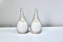 Load image into Gallery viewer, Ceramic Grey Santa Gonk Decorations
