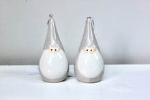 Load image into Gallery viewer, Ceramic Grey Santa Gonk Decorations
