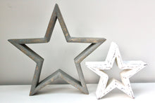 Load image into Gallery viewer, Wooden Mantelpiece Star Set
