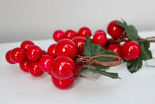 Load image into Gallery viewer, Red Berry Cluster Decorations
