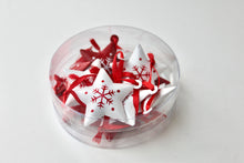 Load image into Gallery viewer, Box of 12 Mini Star Decorations
