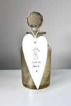 Load image into Gallery viewer, &#39;You&#39;re my favourite&#39; Wobbly Porcelain Heart
