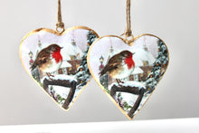 Load image into Gallery viewer, Robin Metal Heart Set
