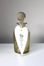 Load image into Gallery viewer, &#39;Always remember..&#39; Wobbly Porcelain Heart
