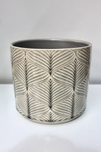 Load image into Gallery viewer, Grey Wave Ceramic Pot Cover
