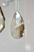 Load image into Gallery viewer, Smoked Glass Crystal Decorations
