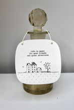 Load image into Gallery viewer, &#39;Life is meant for good friends...&#39; Porcelain Square Sign
