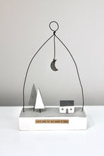 Load image into Gallery viewer, Love you to the moon and back&#39; Moonlit Cabin Scene
