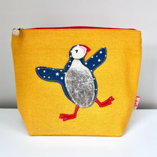 Load image into Gallery viewer, Puffin Large Cosmetic Bag
