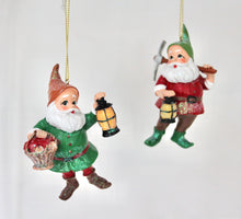 Load image into Gallery viewer, Santa Gnome Tree Decoration
