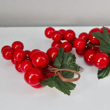 Load image into Gallery viewer, Red Berry Cluster Decorations
