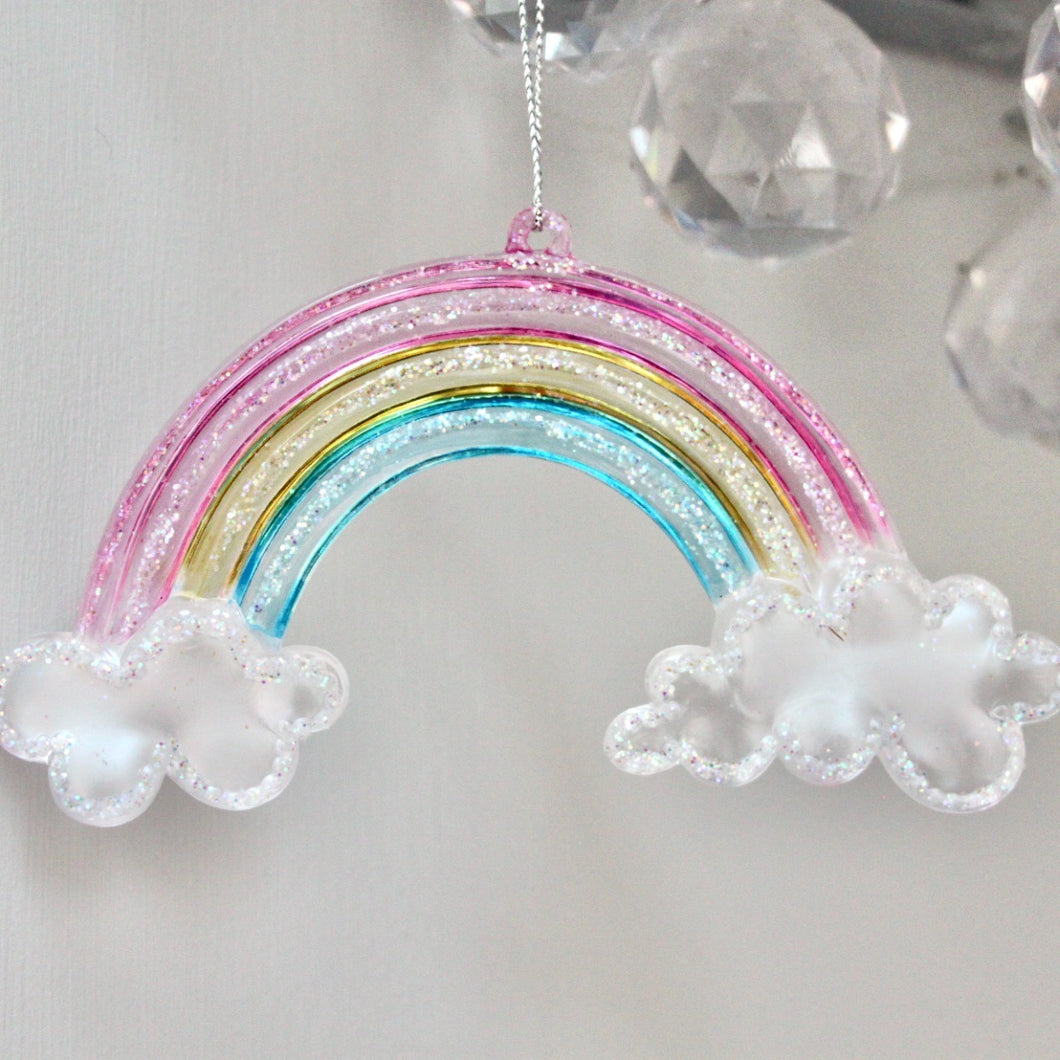 Rainbow Acrylic Tree Decoration
