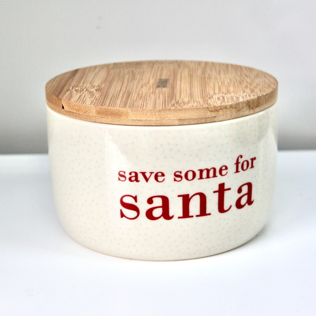 Save Some for Santa Storage Jar