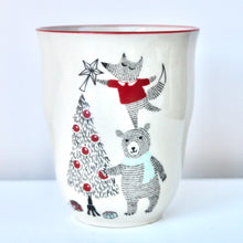 Load image into Gallery viewer, Christmas Bear Children&#39;s Cup
