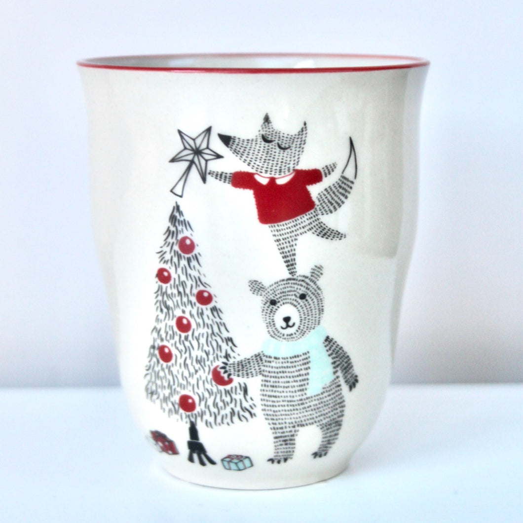 Christmas Bear Children's Cup