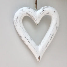 Load image into Gallery viewer, White Mango Wood Heart
