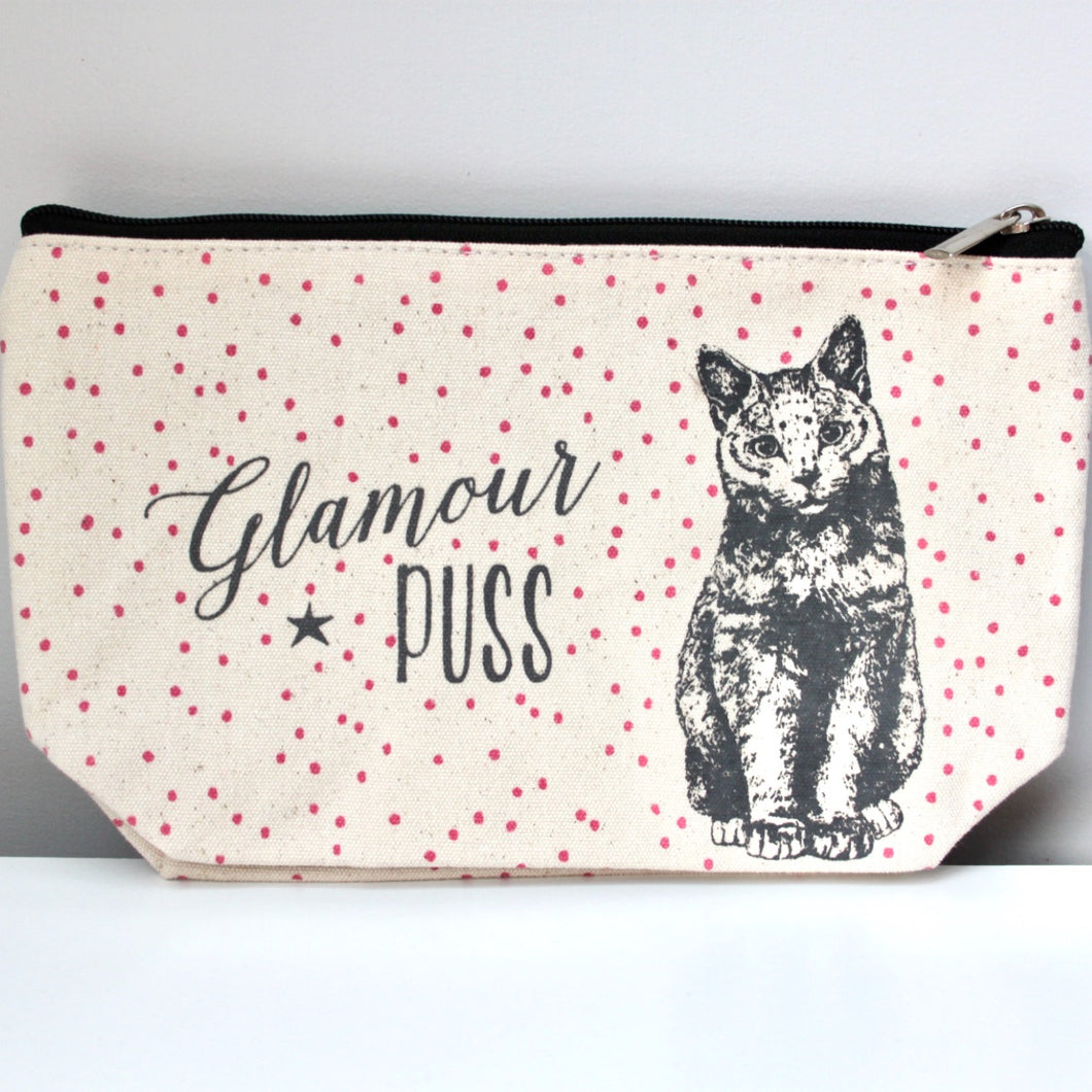 Glamour Puss Cosmetic Bag