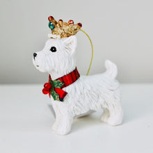 Load image into Gallery viewer, West Highland Terrier with Crown
