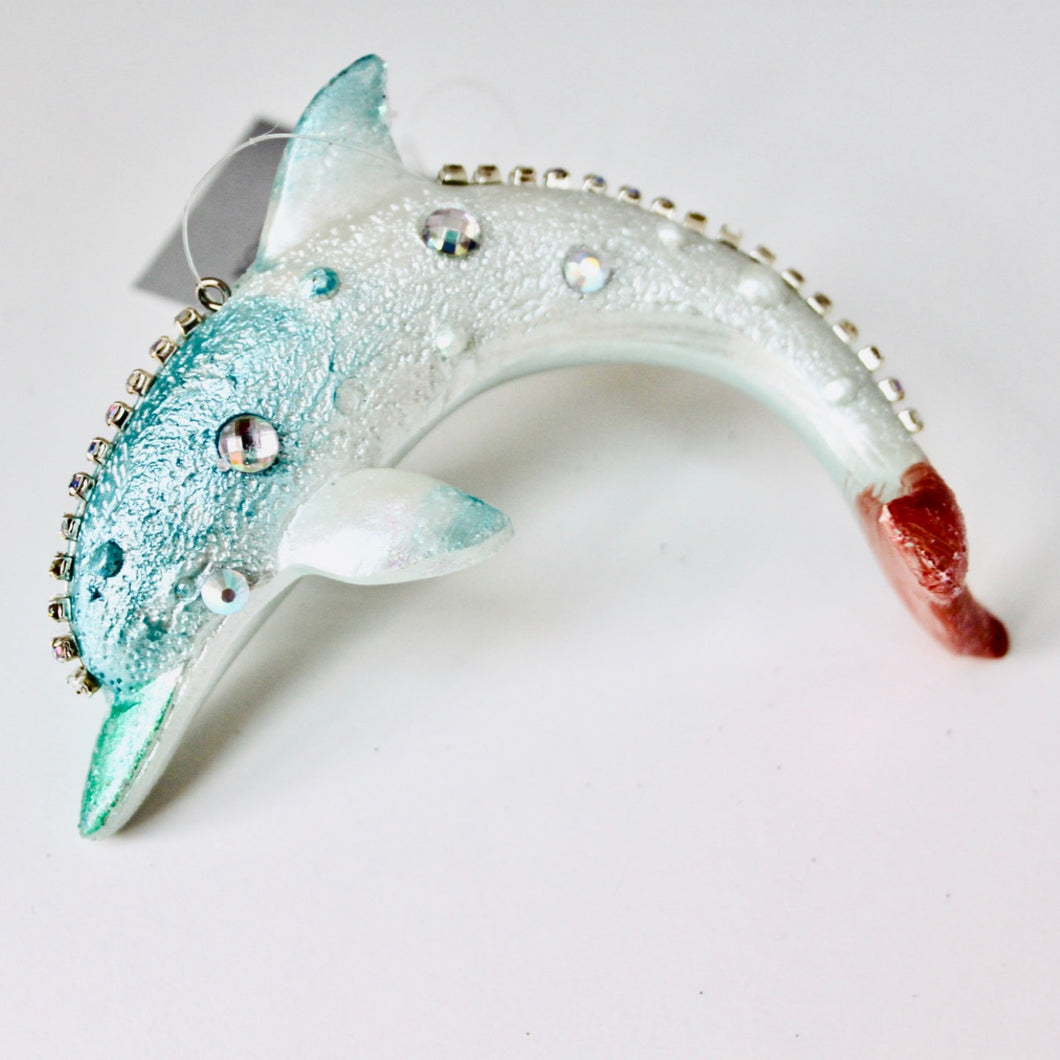 Diamante Dolphin Decoration