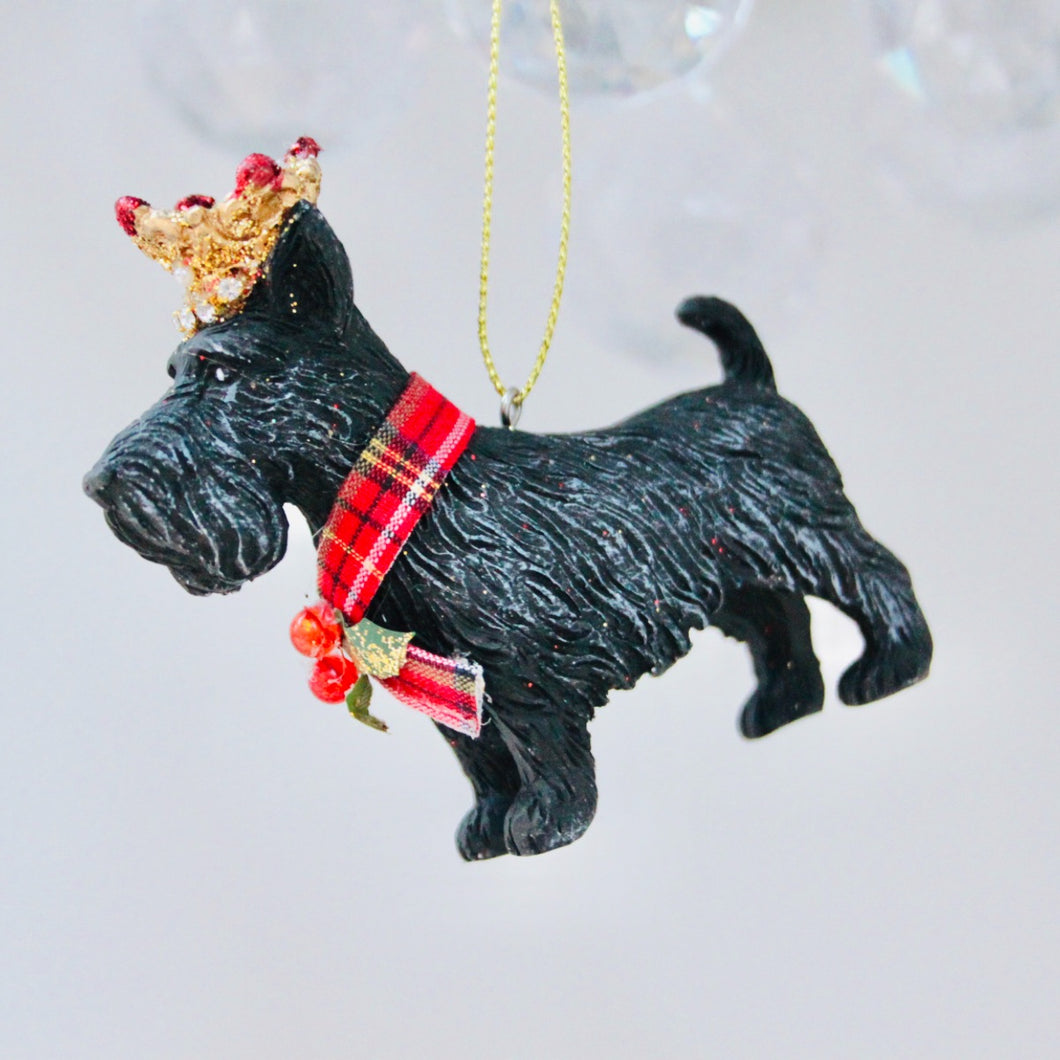 Scottie Dog with Crown