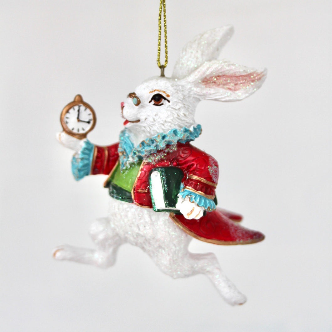 White Rabbit Tree Decoration