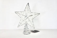 Load image into Gallery viewer, Glitter Mesh Tree Top Star
