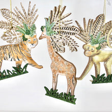 Load image into Gallery viewer, Monkey, Giraffe &amp; Tiger Jungle Animals
