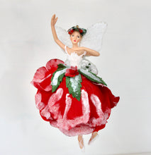 Load image into Gallery viewer, Large Red Rose Fairy
