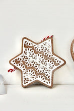 Load image into Gallery viewer, Iced Gingerbread Star &amp; Heart Set
