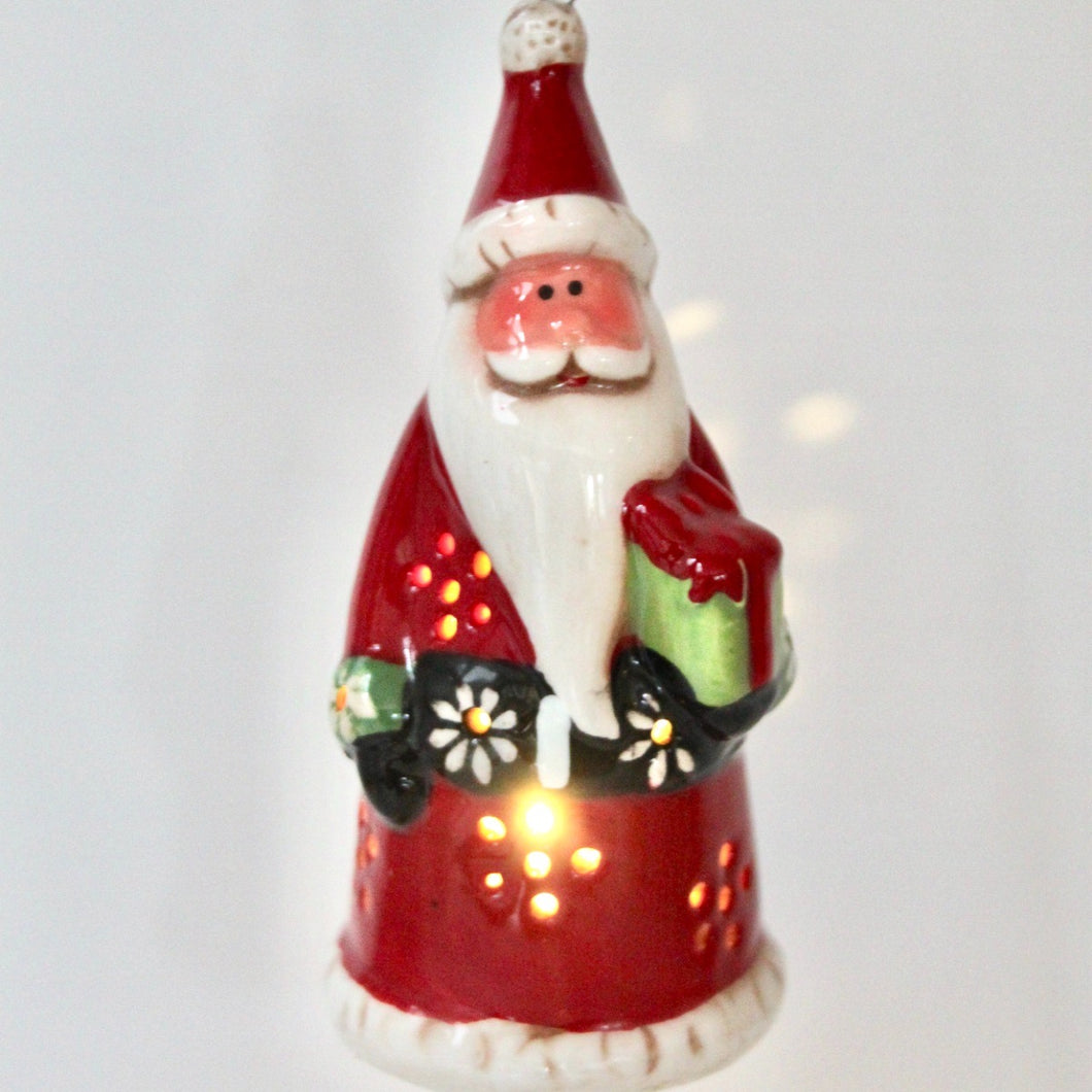 Traditional Santa LED Decoration