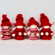 Load image into Gallery viewer, Scandi Girl Knitted Decorations

