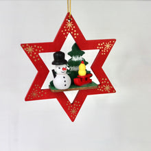 Load image into Gallery viewer, Wooden Christmas Star Set
