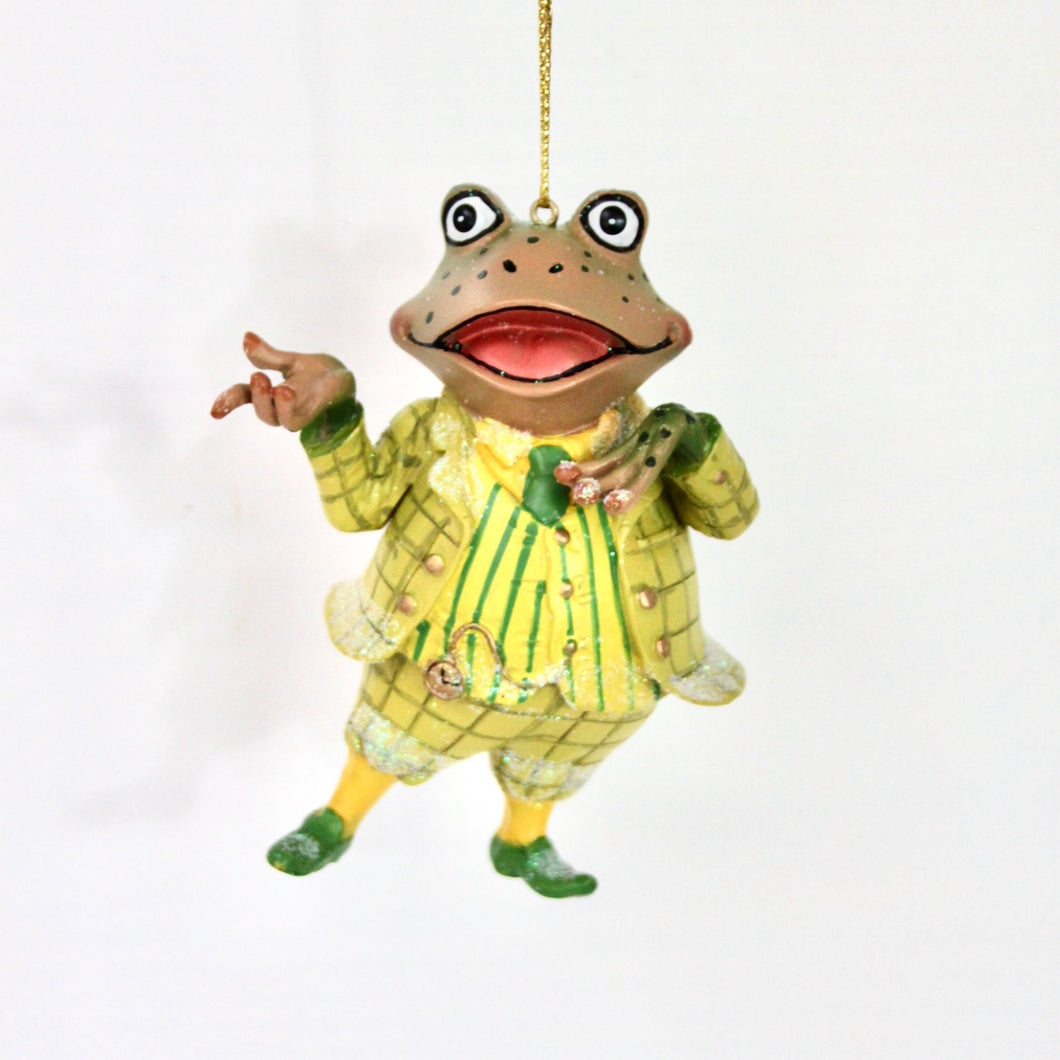 Toad of Toad Hall Christmas Decoration