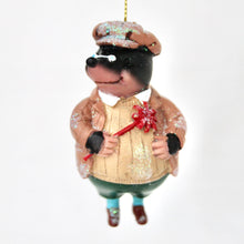 Load image into Gallery viewer, Mole Wind in the Willows Christmas Decoration

