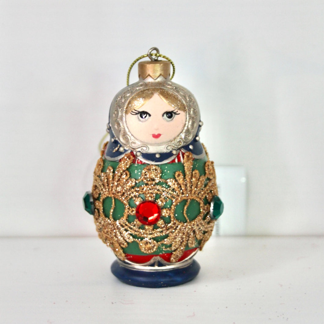 Babushka Resin Doll Decoration