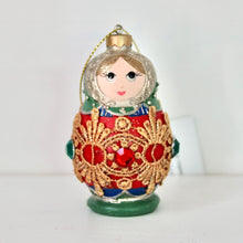 Load image into Gallery viewer, Babushka Resin Doll Decoration
