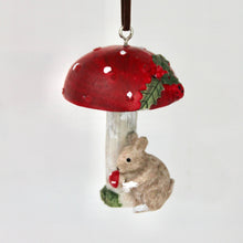 Load image into Gallery viewer, Toadstool with Hedgehog and Mouse
