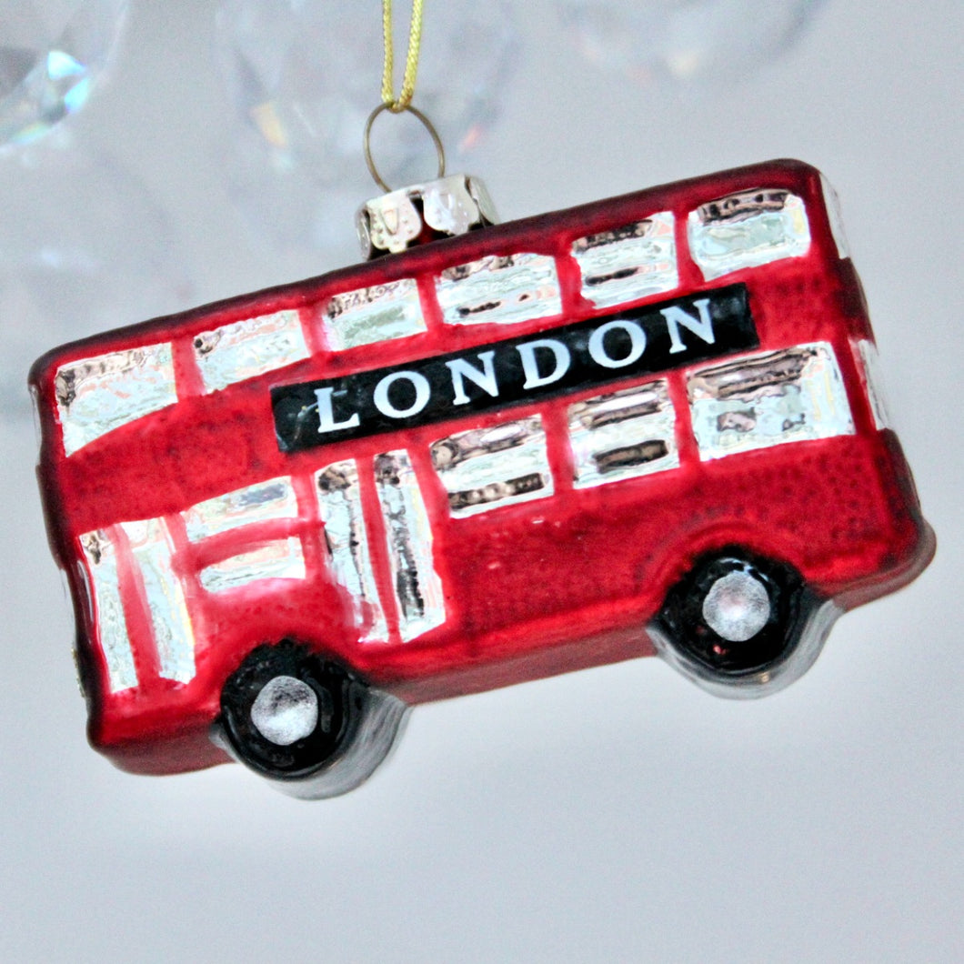 London Bus Christmas Decoration