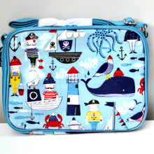 Load image into Gallery viewer, Nautical Children&#39;s PVC Lunchbag
