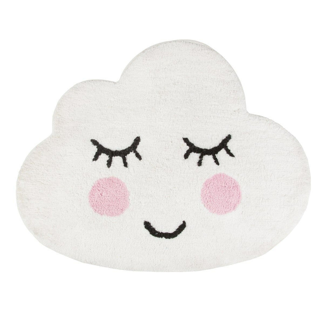 Smiling Cloud Children's Rug
